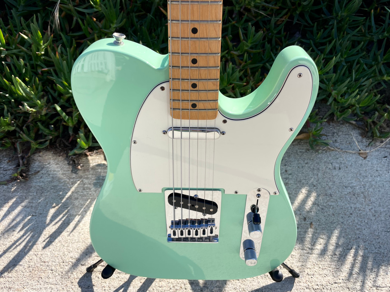 Fender FSR Telecaster Surf green matching headstock w/ matching Fender Blues Jr. SOLD